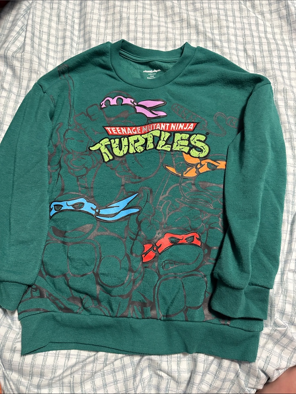 Teenage Mutant Ninja Turtles sweatshirt size M 8